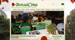 Desktop Screenshot of bonsaicima.com